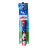 Escova Dental Eletrica Infantil Oralb Menino Junior Mickey