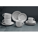 6 Tazas De Cafe C/plato Porcelana Tsuji Art.1800