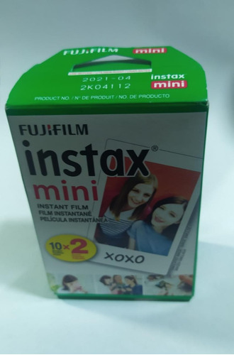 Papel Pelicula Fotografico  Fuji Instax - Fujifilm 10x2