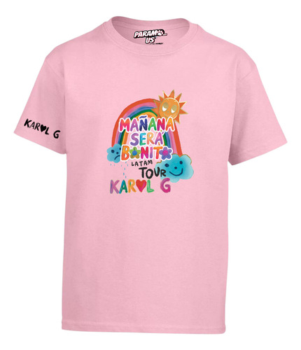 Playera Karol G Mañana Será Bonito Tour 