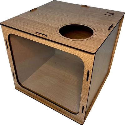 Caixa De Escavação Pequena Hamster Dig Box Toca Roedores