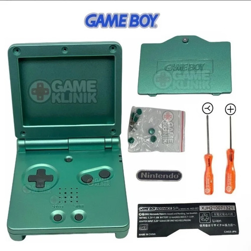 Carcasa Game Boy Advance Sp Gba Kit Completo + H 04