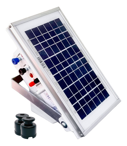 Boyero Solar Batería Interna 40 Km Peón + Regalo Aisladores
