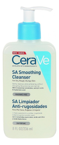 Cerave Sa Limpiador Antirugosidades 236 Ml