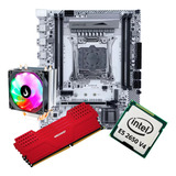 Kit Gamer Placa Mãe X99 White Xeon E5 2650 V4 64gb + Cooler
