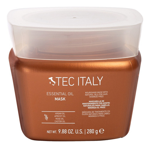 Mascarilla Argan Hidratante Tec Italy Essential Oil 280 Gr