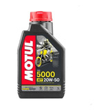 Aceite Motul 5000 20w50 4t Lubricante Mineral X 1 L