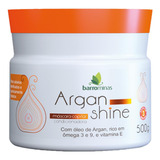 Máscara De Hidratação Capilar Argan Shine 500g Barrominas