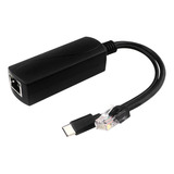 Adaptador Poe A Usb-c De 5 V, Ieee 802.3af/at, Adecuado Para