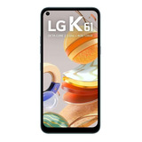 Smartphone LG K61 128gb 48mp Capa Protetora Branco Lmq630baw