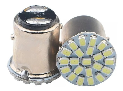 4 Focos Led T20 3157 1157 7443 T25 Freno Stop Motos Autos