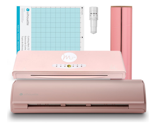 Silhouette Cameo 5 Con Laminadora Minc Para Foil, Matte Pink