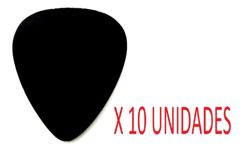 Pua Para Guitarra Electrica Criolla Acustica Uke X 10 Unidad