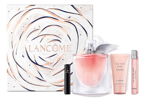 Perfume Lancome La Vie Est Belle Edp 100ml Set 4 Productos