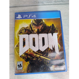 Juego Doom Ps4 Físico Usado