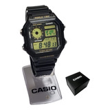 Relógio Casio Masculino Digital Standard Ae-1200wh-1bvdf