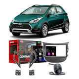 Kit Radio Multimidia Android 10 Auto Hb20s 2012 Até 2019