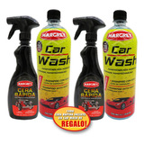 2 Cera Expres Auto Lavado En Seco Con Carnauba 600ml Margrey