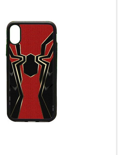 Funda Protector Para iPhone Spiderman Logo Vip