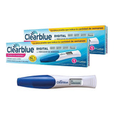 Test De Embarazo Clearblue Digital Pack 2 Pruebas Domicilio