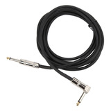 Cable De Guitarra Para Amplificador De Bajo En Ángulo Recto