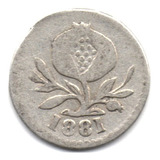 2 1/2 Centavos 1881 Bogotá