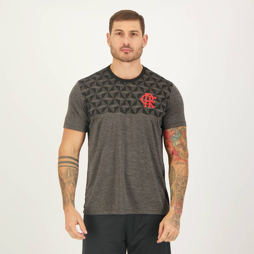 Camisa Flamengo Bursary Cinza Escuro