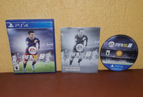 Excelente Video Juego Fifa 16 Para Consola Ps4 Físico