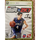 Juego Xbox360 2k Sports College Hoops 2k7