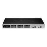 Switch Dlink Usado Des-3526 24pts+2pt Combo  Des-3526/e