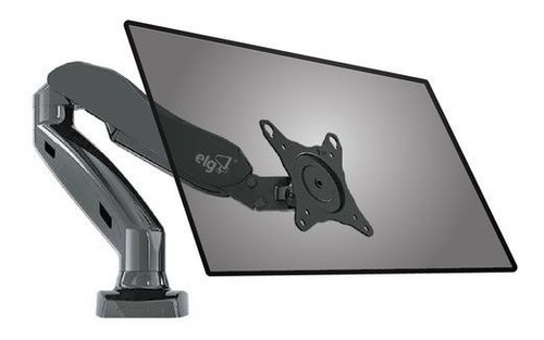 Suporte ELG F80n De Mesa Para Tv/monitor De 17  Até 27 