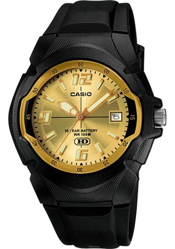 Reloj Casio Resina Ng/dr Ng/ng Unisex Original Time Square