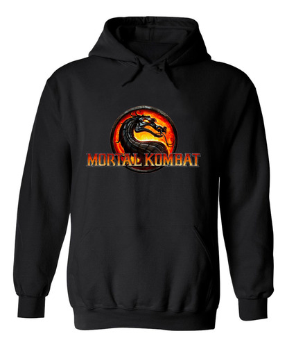 Buzo Canguro Niño Mortal Kombat - Bsvmk1