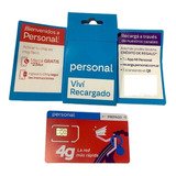 Chip Sim Personal - Prepago - 3 En 1 - 4g 