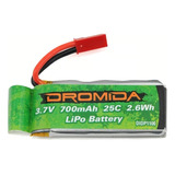 Bateria Drone Helicopteros Lipo 3,7v 700mah 25c