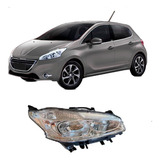 Optica Peugeot 208 2013/2014/2015/2016 Sin Led Derecha 