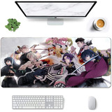 Mouse Pad Grande Demon Slayer Peronajes Arte Anime 30x70cm