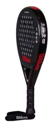 Paleta De Padel Wilson Tour Carbon Foam Paddle Importada