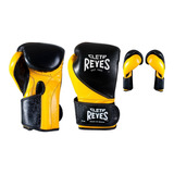 Guantes De Alta Precision Cleto Reyes Negro/amarillo 14 Oz