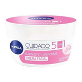 Crema Facial Nivea Cuidado Radiante Y Uniforme 100 Ml