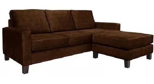 Sillon Esquinero Sofa Chenille Envio Gratis A Todo El Pais