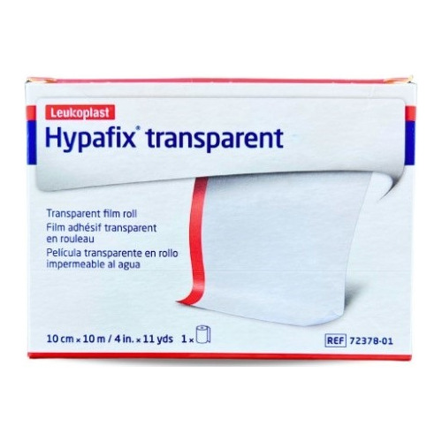 Hypafix Apósito Transparente Impermeable Rollo 10 Cm X 10 M