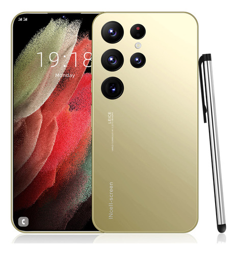 Smartphone Android Barato S23 Ultra 6.3 Pulgadas Oro