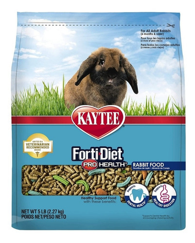 Alimento Para Conejo Kaytee Forti Diet Pro Health 2.27 Kg