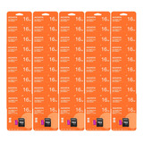 Kit 50 Tarjeta De Memoria Micro Sd Adata 16gb