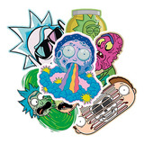 Pack Stickers Rick And Morty Nº2 Calcomanias Apum