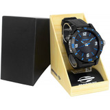 Relógio Mormaii Masculino Wave Mo2035fl/8a Azul Analógico
