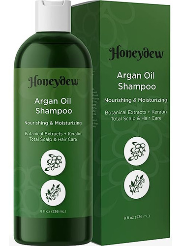 Argan Oil Shampoo For Dry Hair - Sulfate Free Clarifying Sha