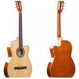 Guitarra Deviser Cutawey Color Natural 40puLG