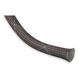 Techflex Frn0.25tb10 Braided Sleeving,0.250 In.,10 Ft.,black